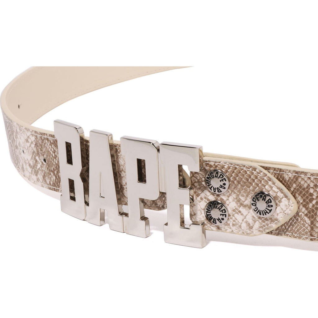 BAPE SNAKE BELT MENS