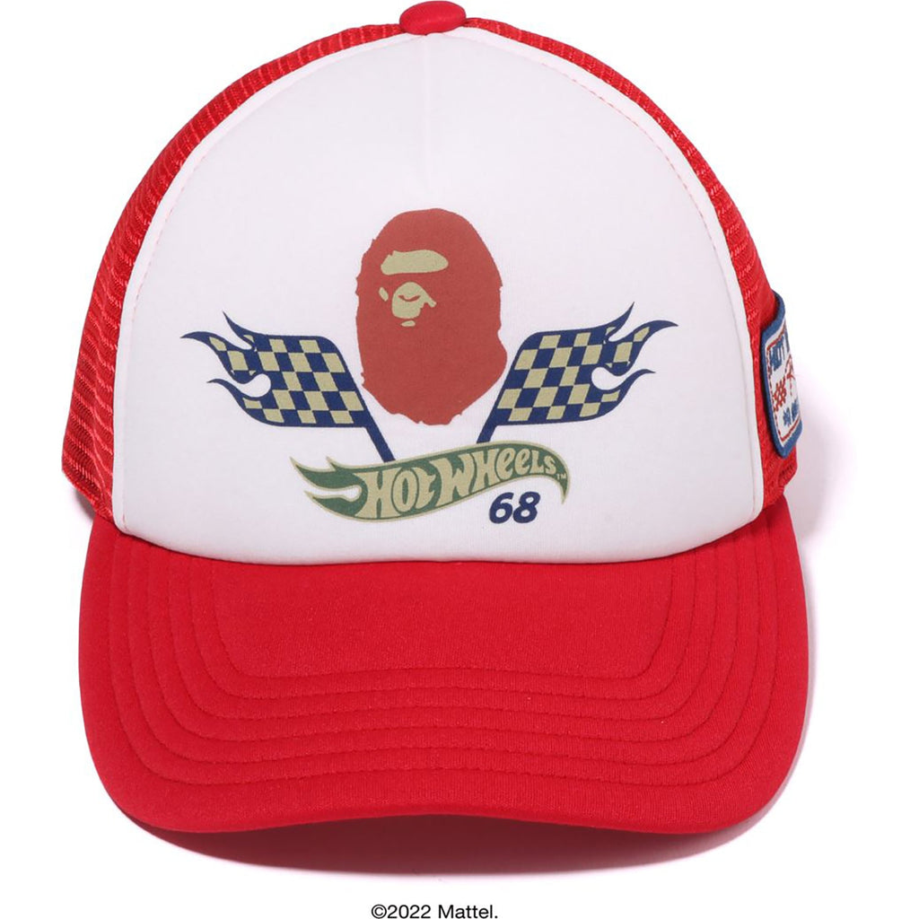 BAPE X HOT WHEELS MESH CAP MENS
