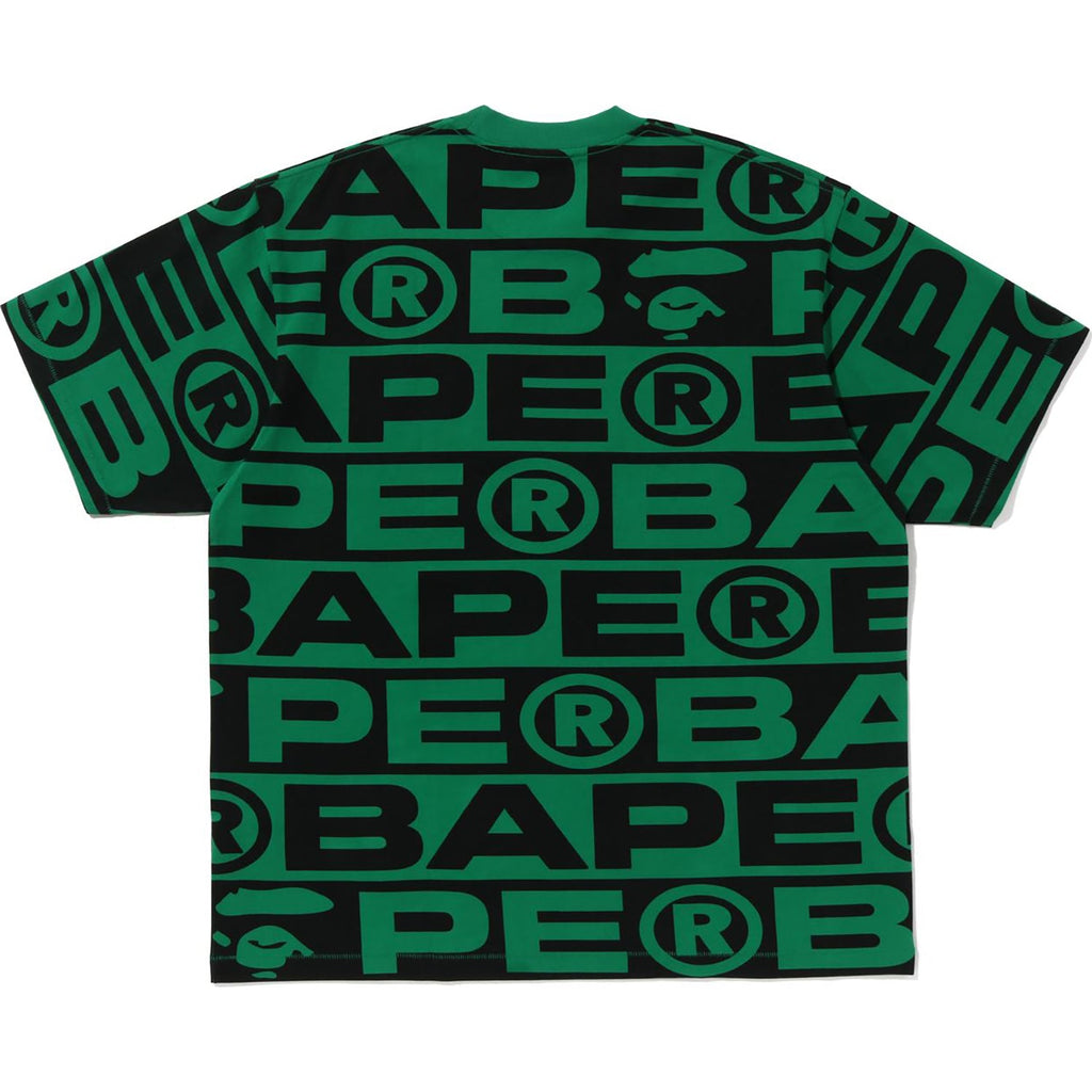 LUX SPORT PATTERN OVERSIZED TEE MENS