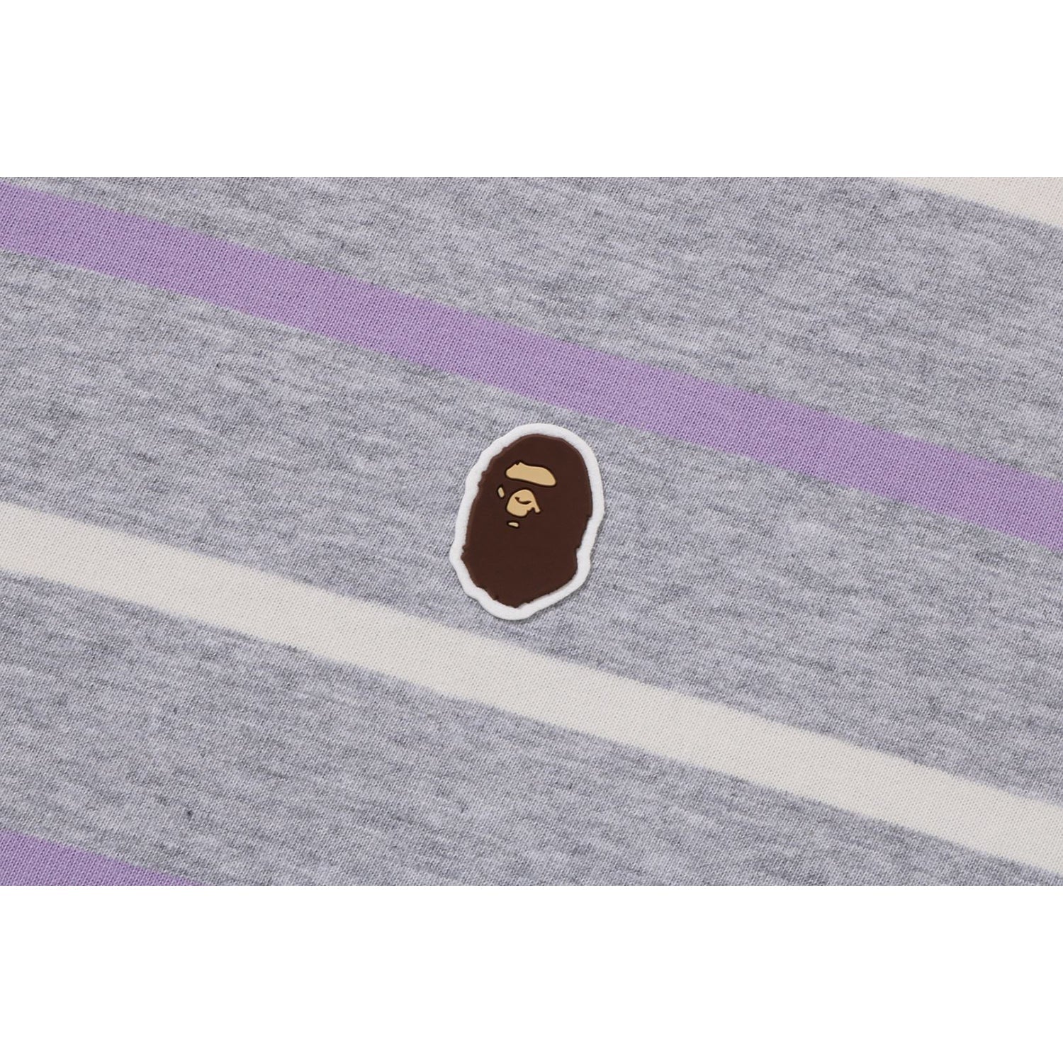 APE HEAD ONE POINT STRIPE TEE MENS