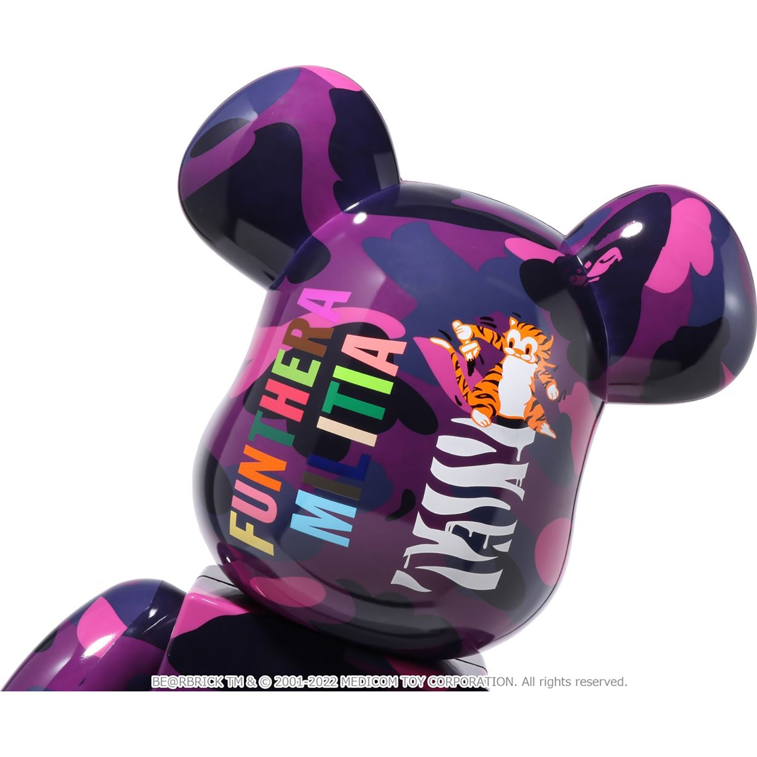 COLOR CAMO TIGER BE@RBRICK 1000%