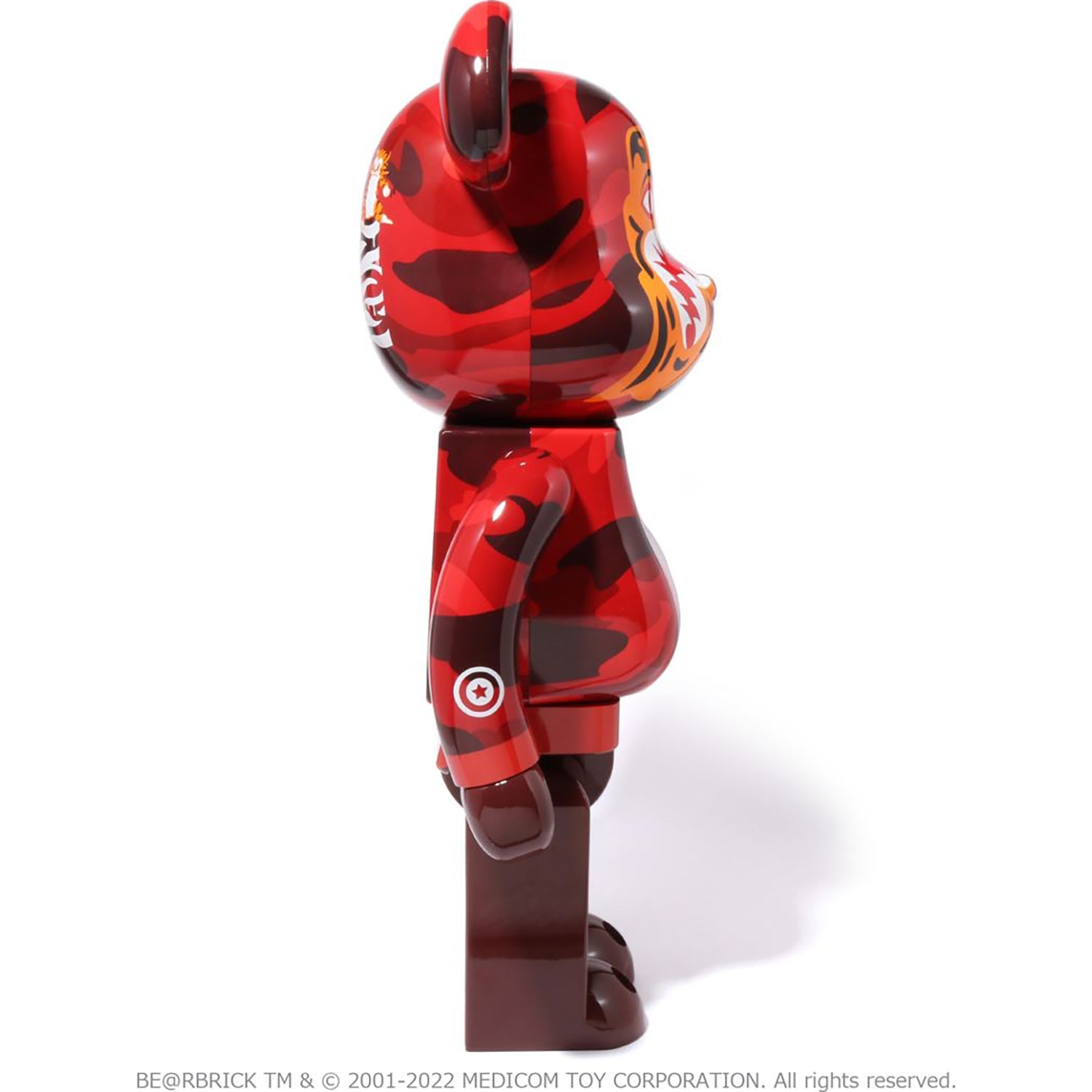 COLOR CAMO TIGER BE@RBRICK 1000%