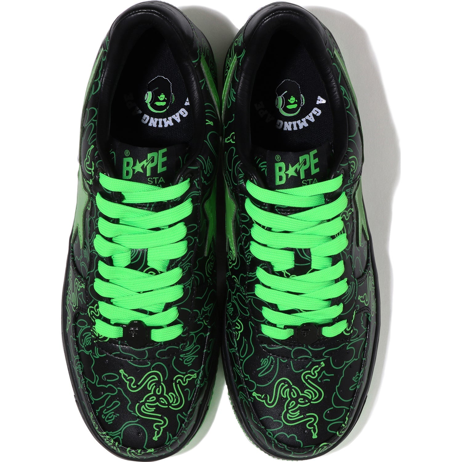 BAPE STA™ BAPE® X RAZER NEON CAMO LADIES