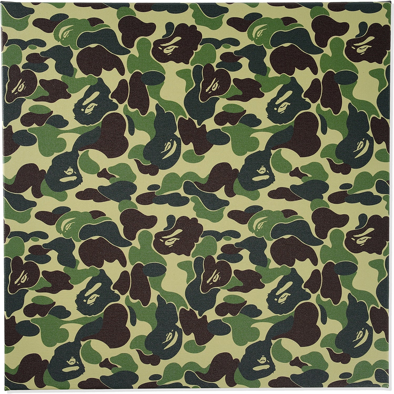 ABC CAMO CANVAS MEDIUM 18"x18"