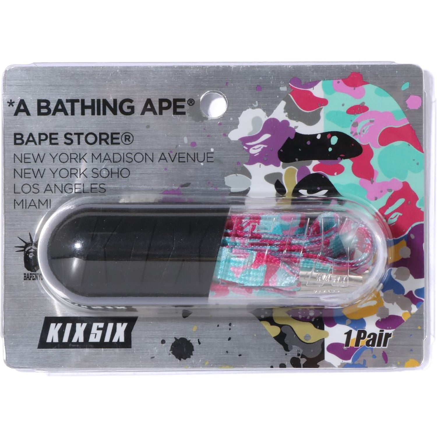 BAPE® X KIXSIX BAPE US LIMITED COLLECTION SHOE LACE
