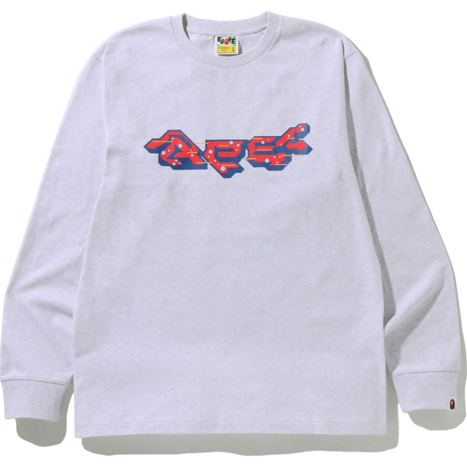 APE LOGO L/S TEE MENS
