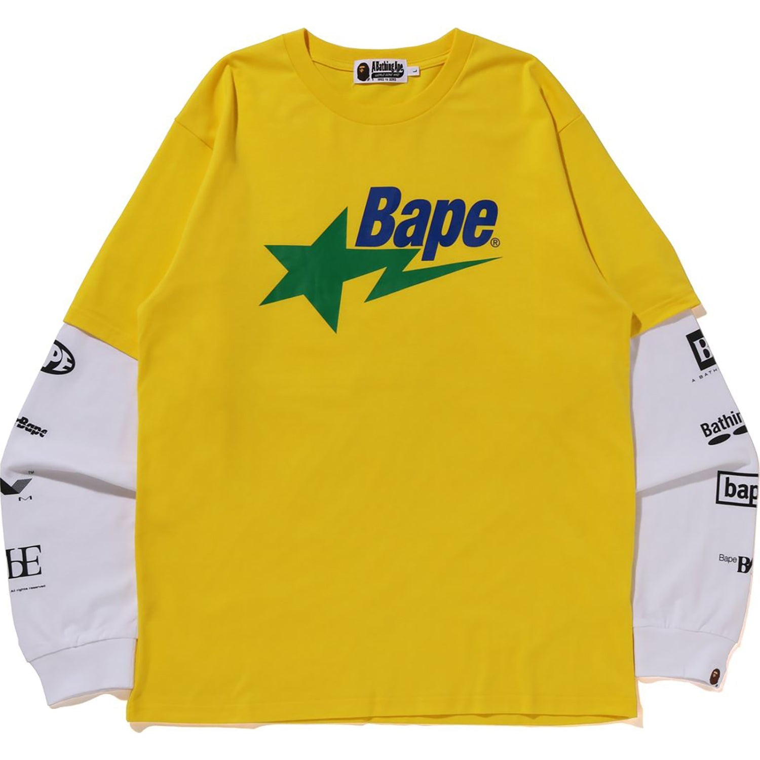 BAPE STA LAYERED L/S TEE MENS