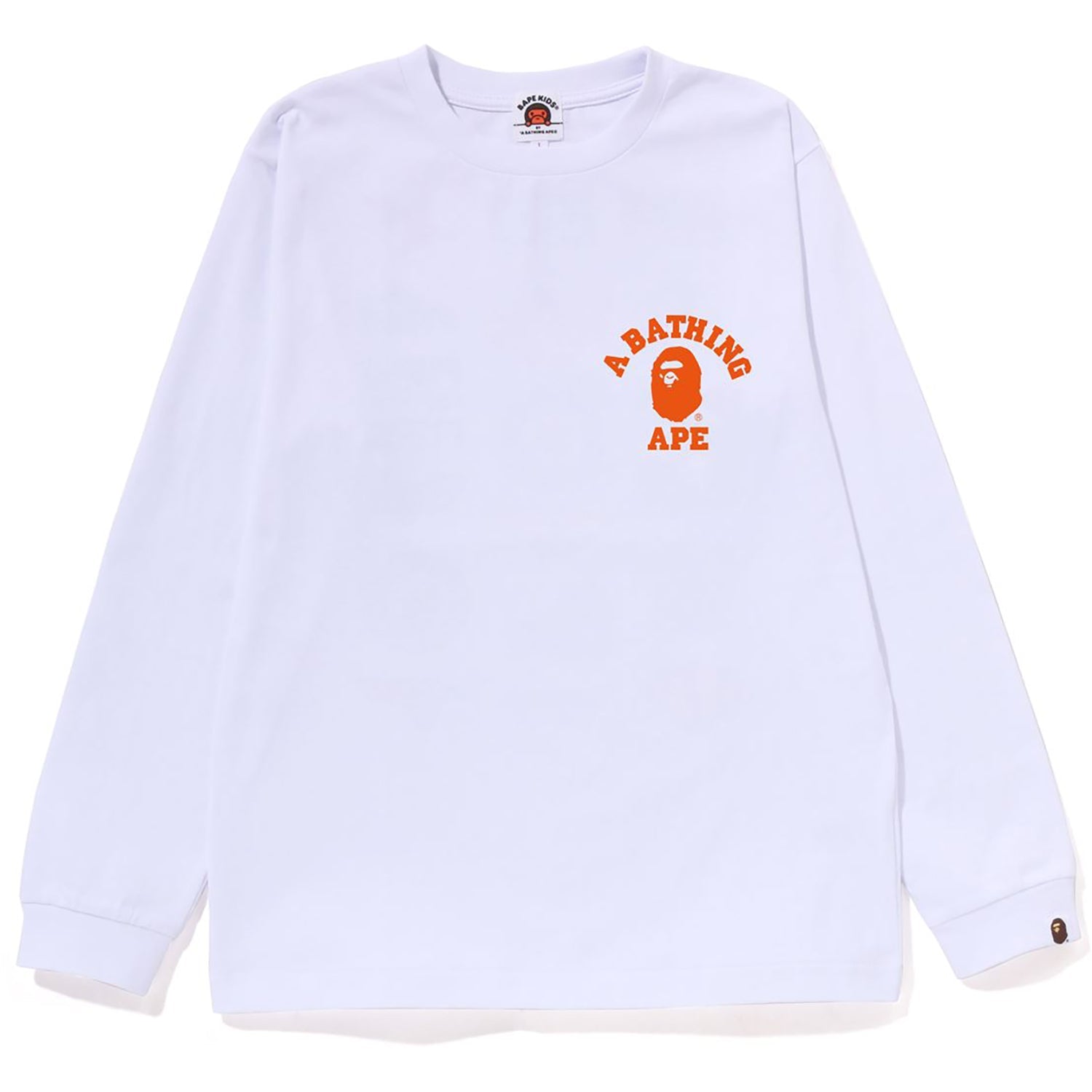 LIQUID CAMO APE HEAD L/S TEE JR KIDS