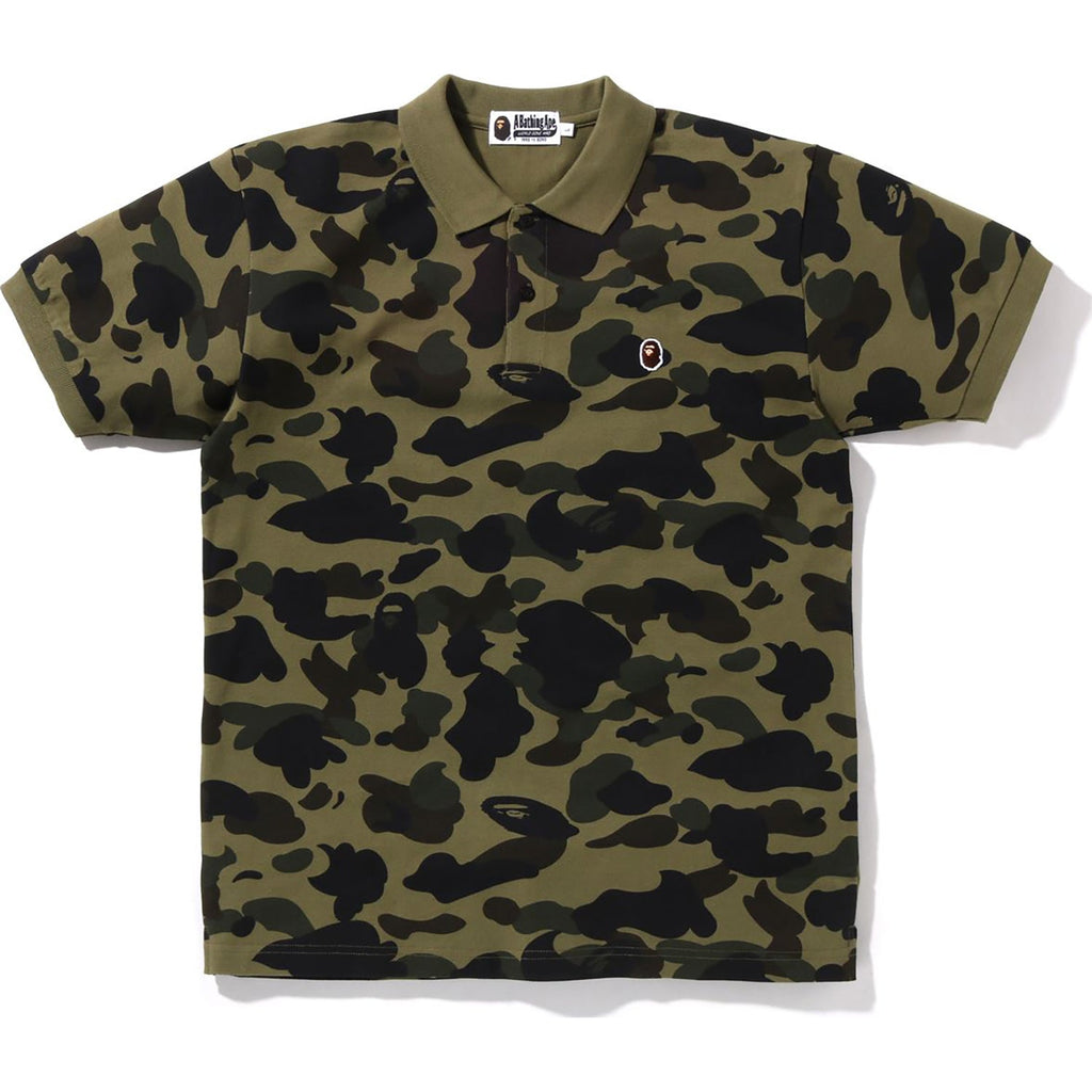 1ST CAMO ONE POINT POLO MENS