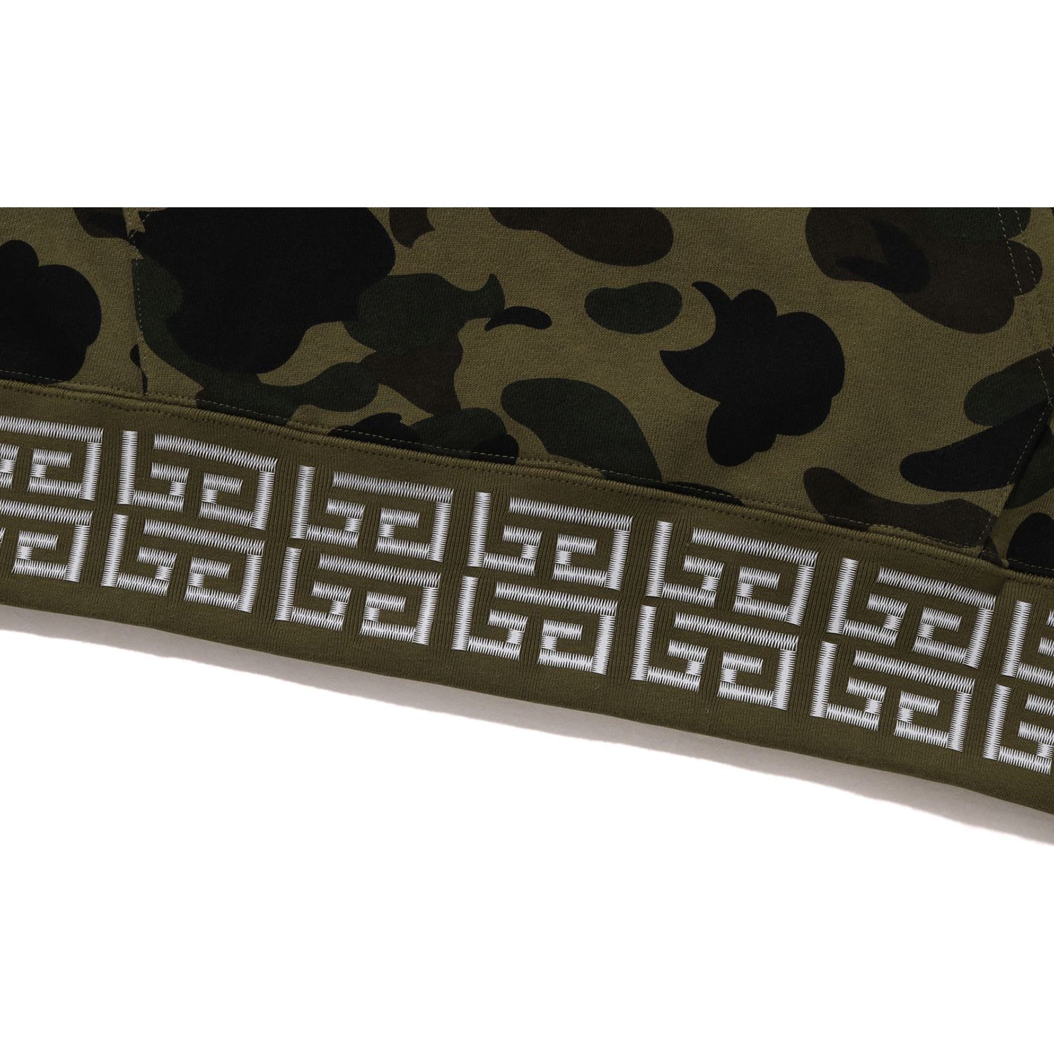 1ST CAMO BRUSH COLLEGE PULLOVER HOODIE MENS