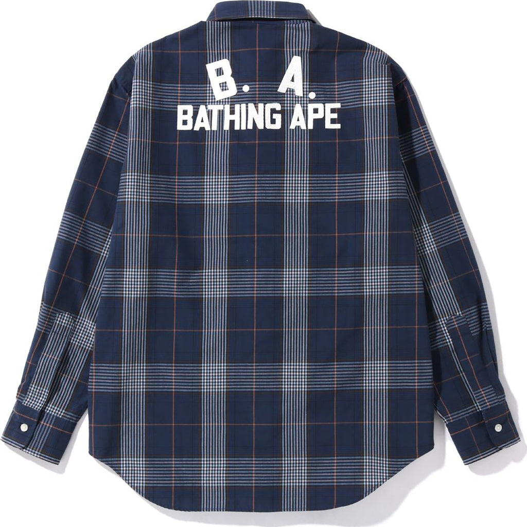 B.A. CHECK OVERSIZED SHIRT LADIES
