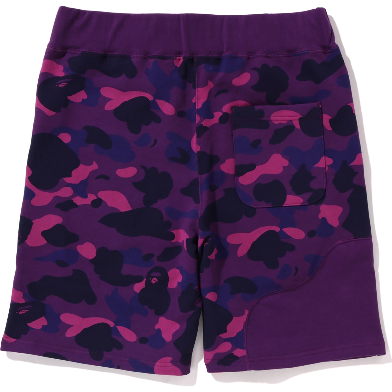 COLOR CAMO CUTTING SWEAT SHORTS MENS