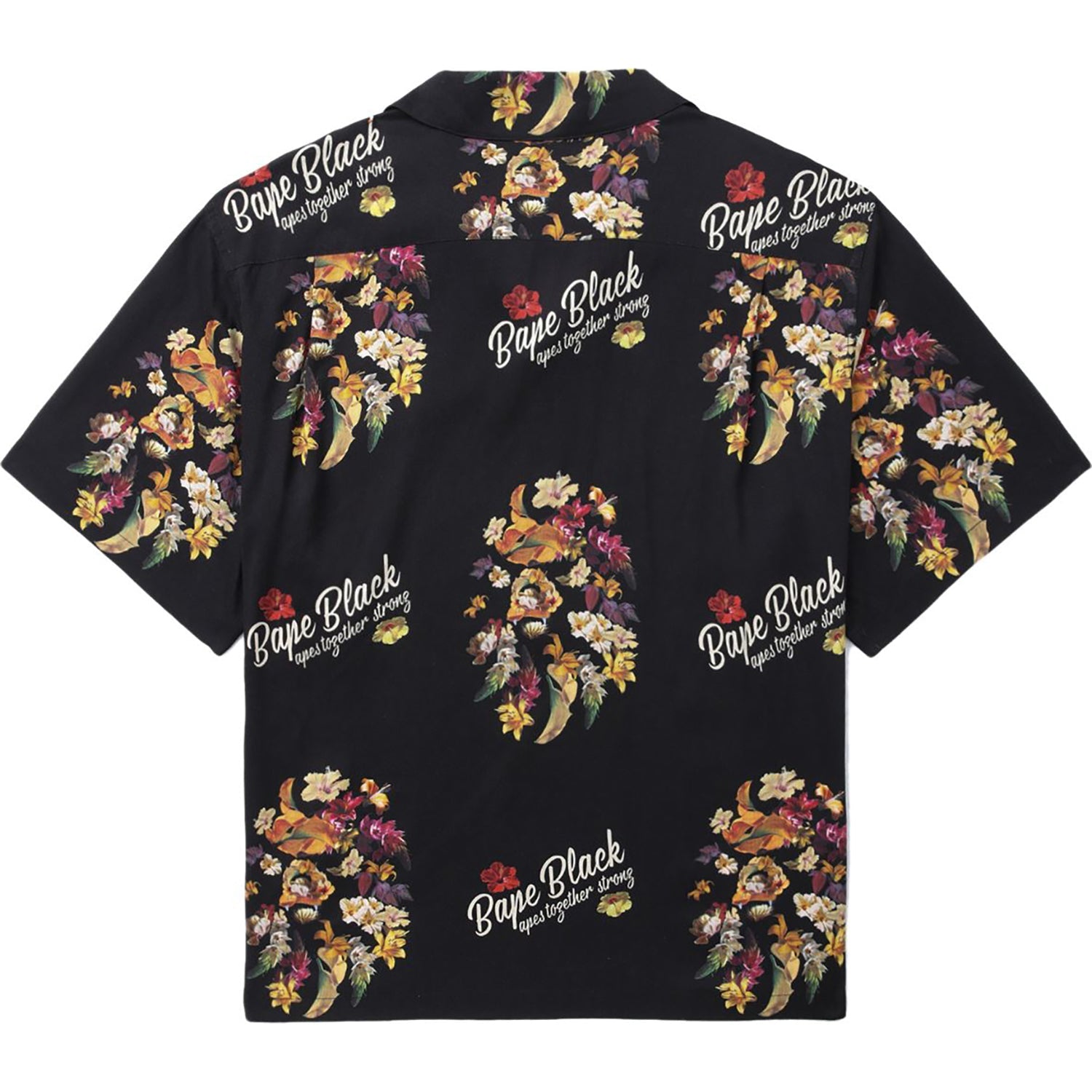 BAPE BLACK APE HEAD S/S SHIRT MENS