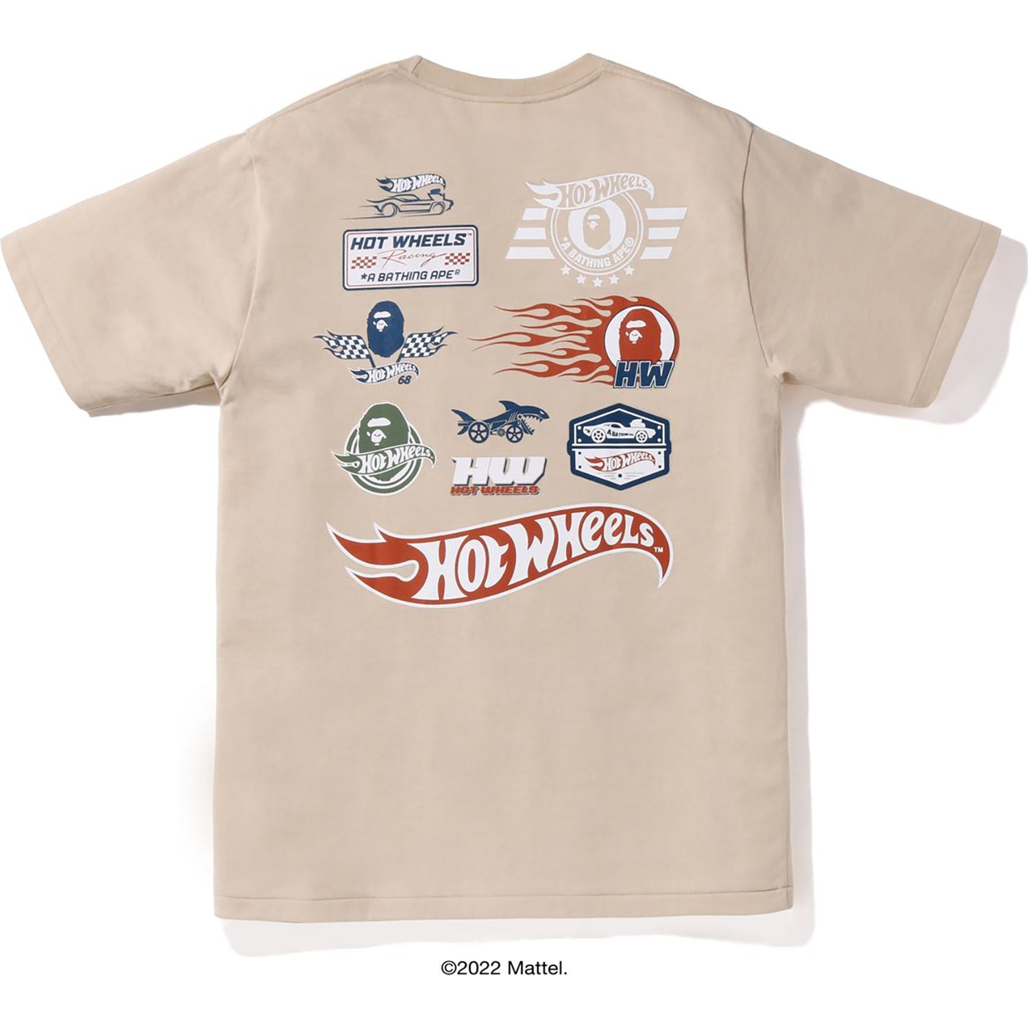 BAPE X HOT WHEELS ICON TEE MENS