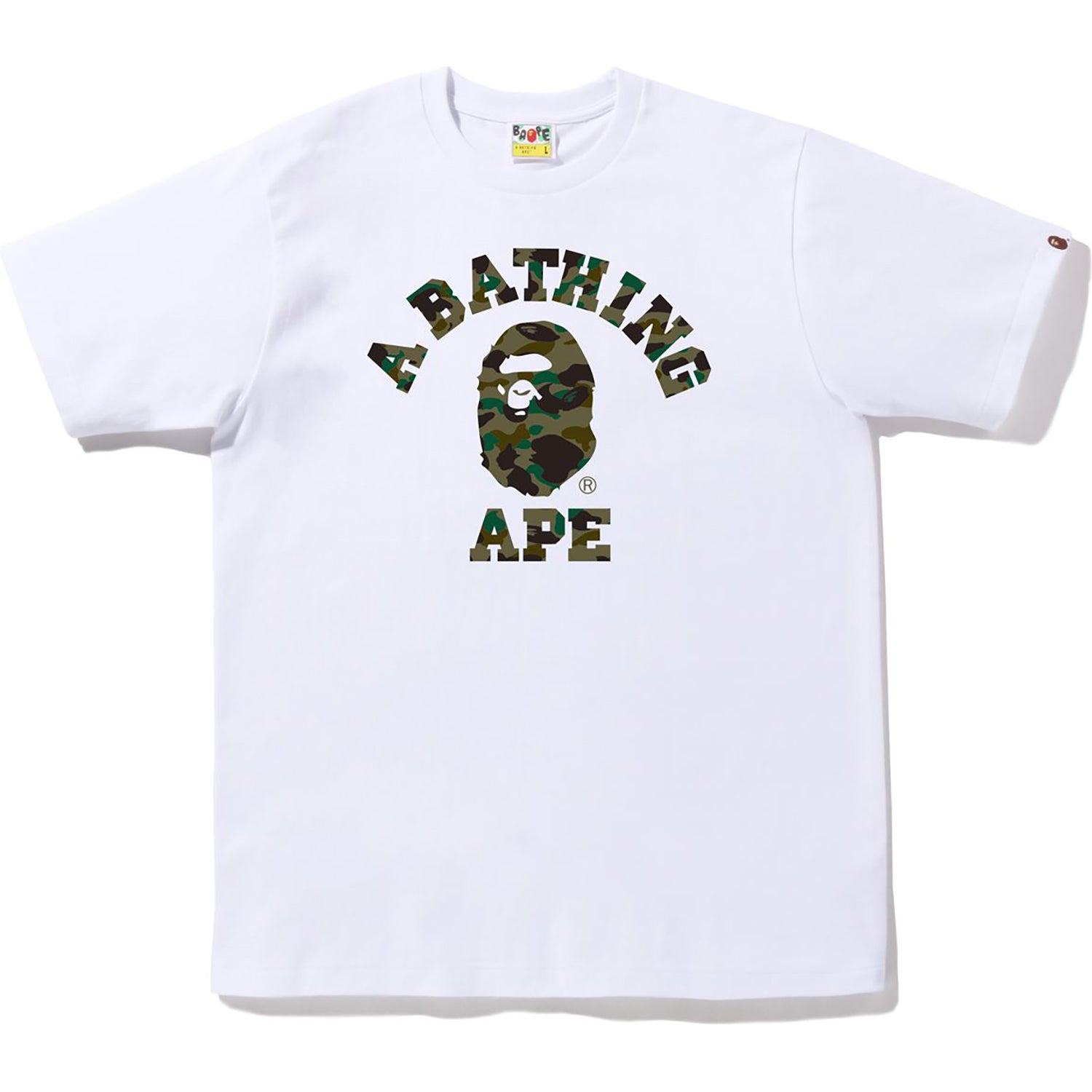1ST CAMO COLLEGE TEE MENS