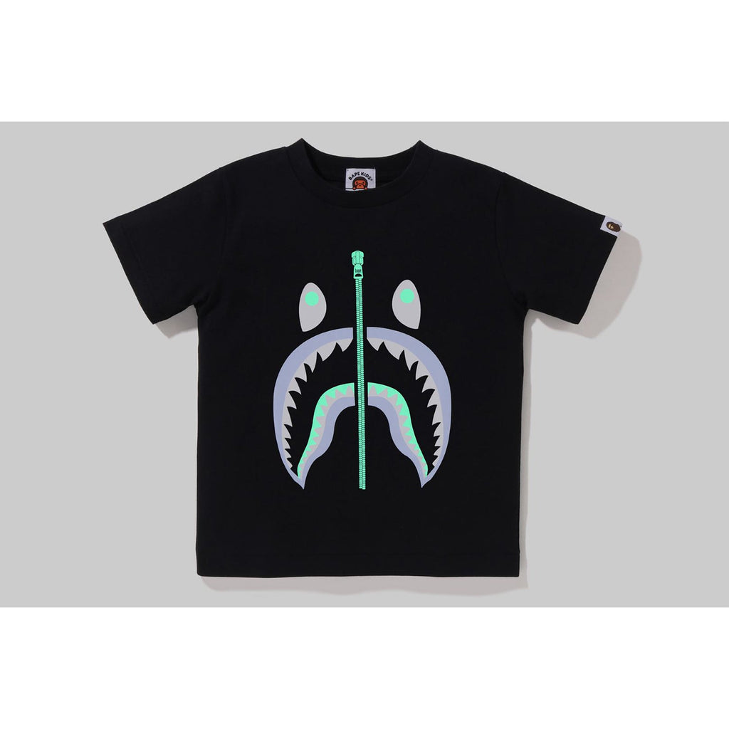 GLOW IN THE DARK SHARK TEE KIDS