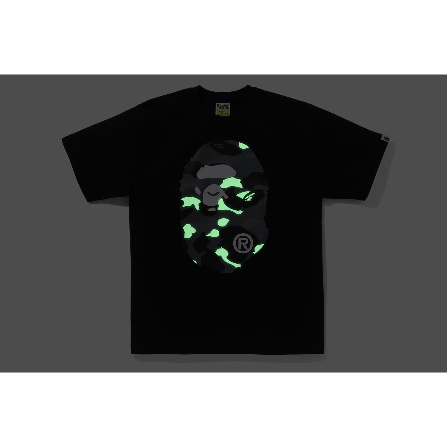 US BAPE CITY CAMO BIG APE HEAD TEE MENS
