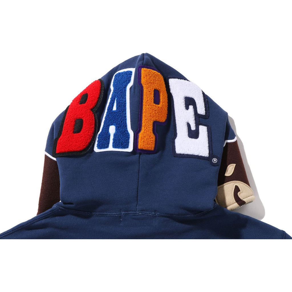 OVERDYE 2ND APE FULL ZIP HOODIE MENS