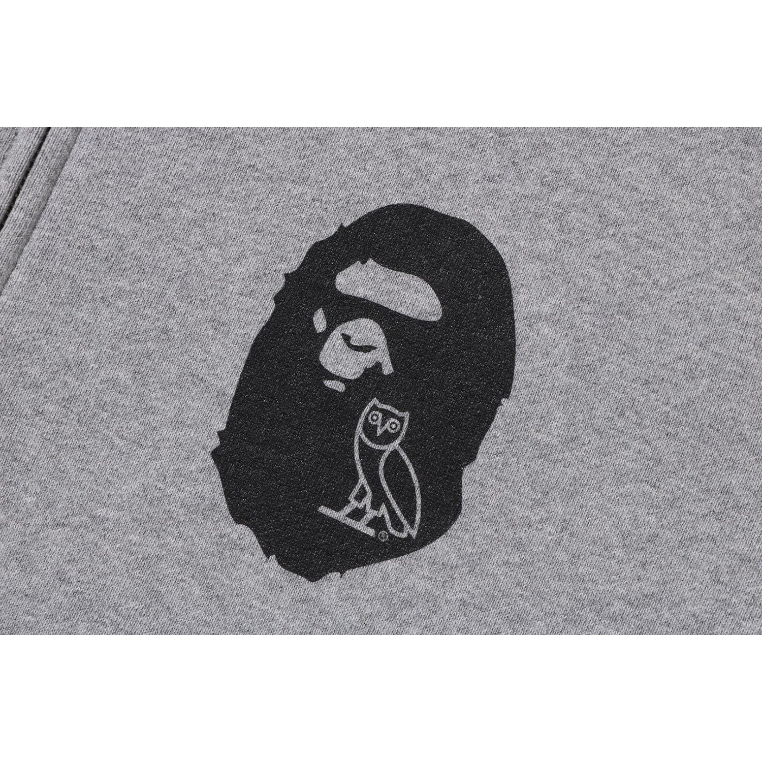 BAPE X OVO SHARK FULL ZIP HOODIE MENS