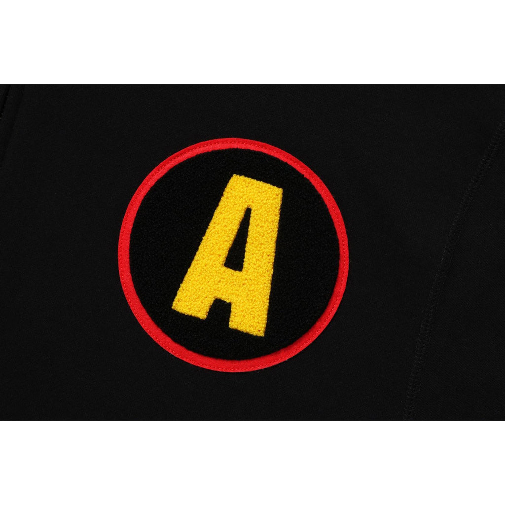 SHADOW BAPE RELAXED FIT FULL ZIP HOODIE MENS