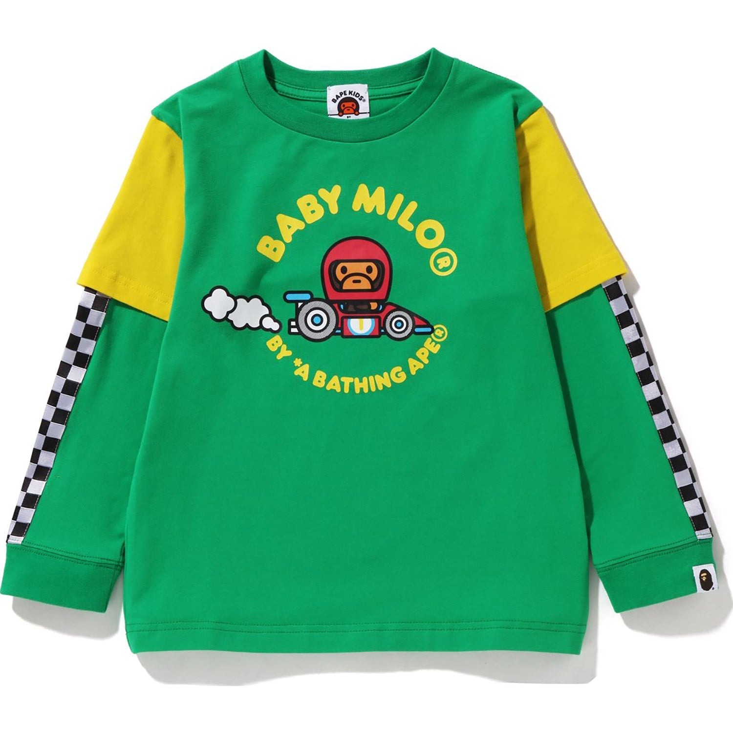 BABY MILO RACING LAYERED L/S TEE KIDS