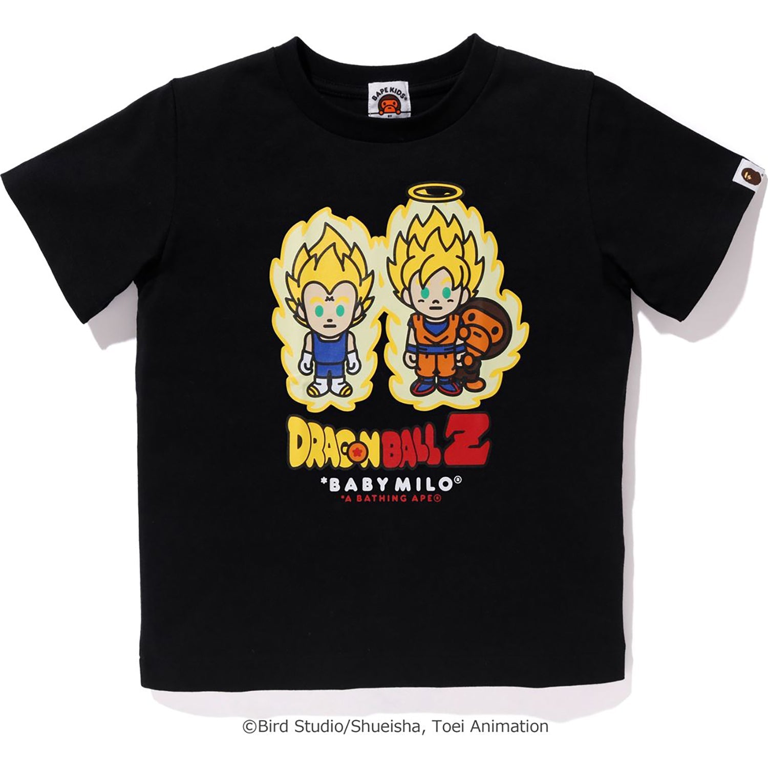 SUPER SAIYAN VEGETA & SON GOKU BABY MILO TEE KIDS