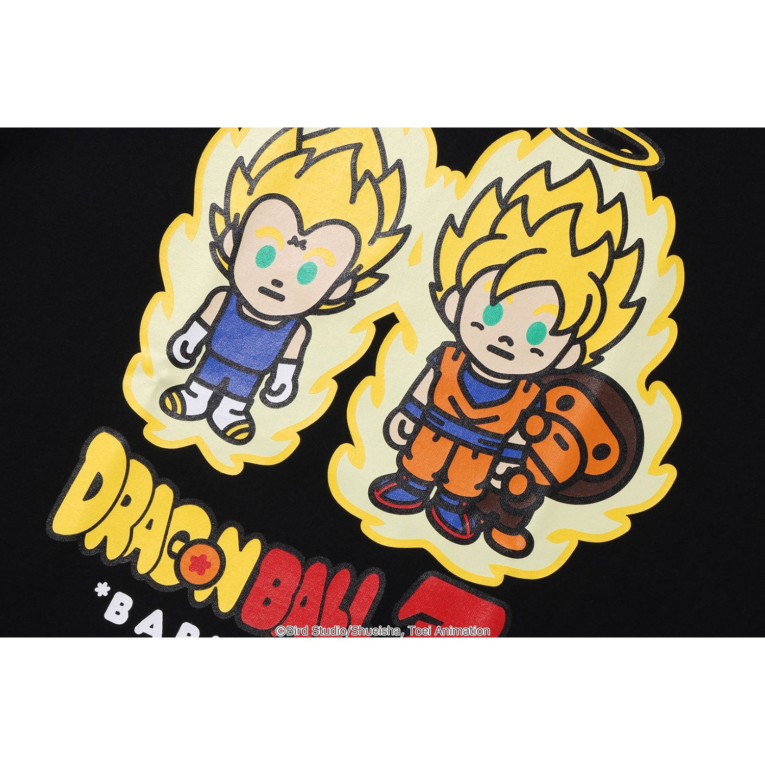 SUPER SAIYAN VEGETA & SON GOKU BABY MILO TEE KIDS