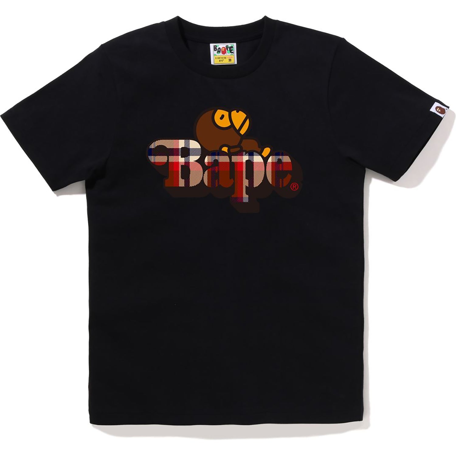 BAPE CHECK MILO ON BAPE TEE LADIES
