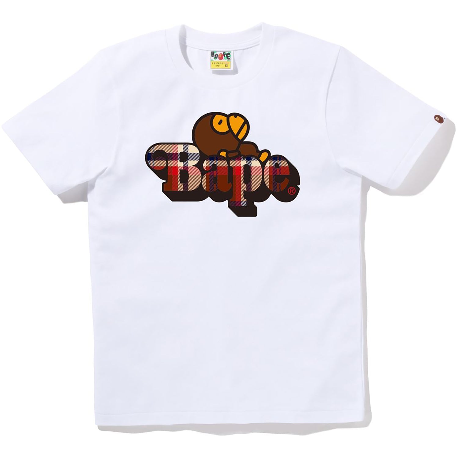 BAPE CHECK MILO ON BAPE TEE LADIES