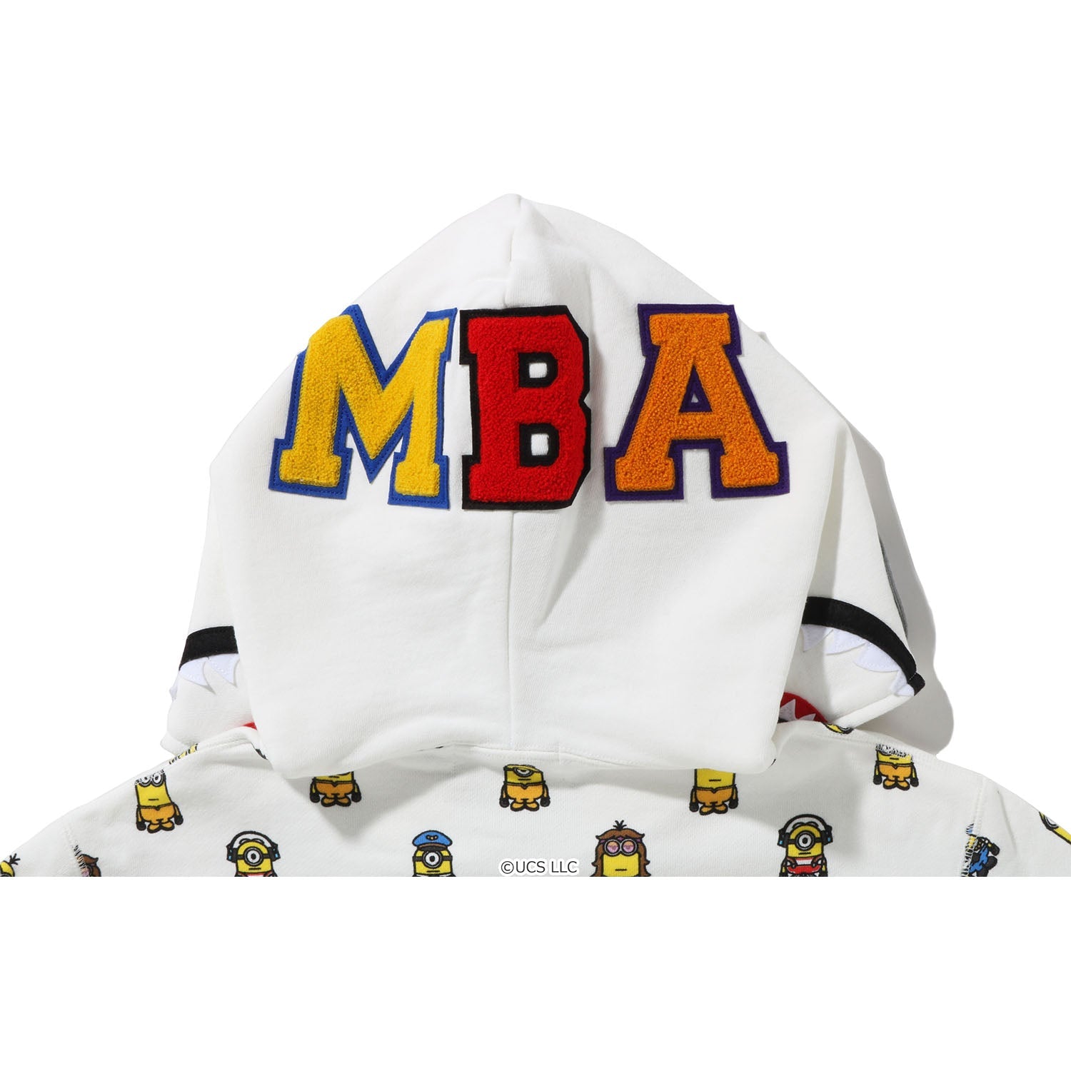 MINIONS SHARK FULL ZIP HOODIE MENS