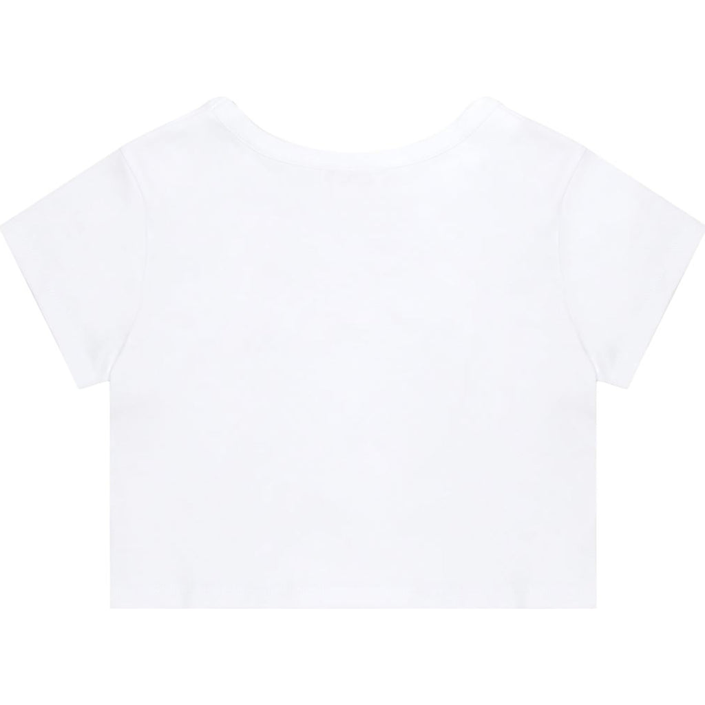 APEE LOGO PRINTED SLIM CUT TEE LADIES