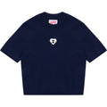 APEE TURTLENECK SHORT SLEEVES KNIT TOP LADIES