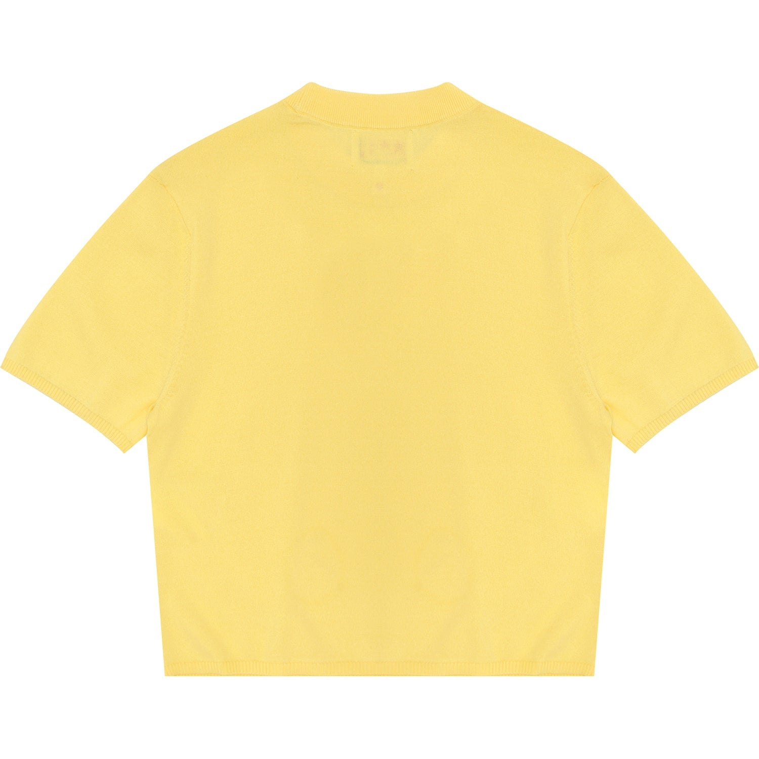 APEE TURTLENECK SHORT SLEEVES KNIT TOP LADIES
