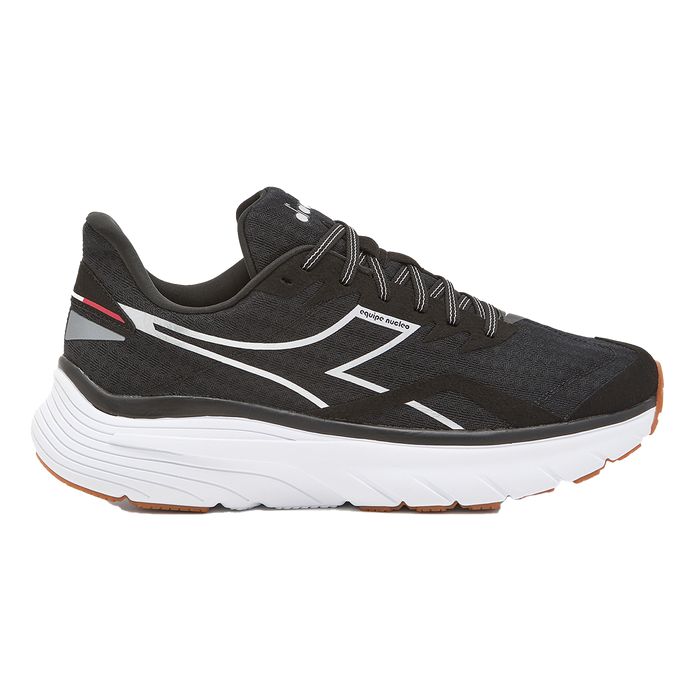 Men's Diadora Equipe Nucleo, Black/Silver/White, 11 D Medium