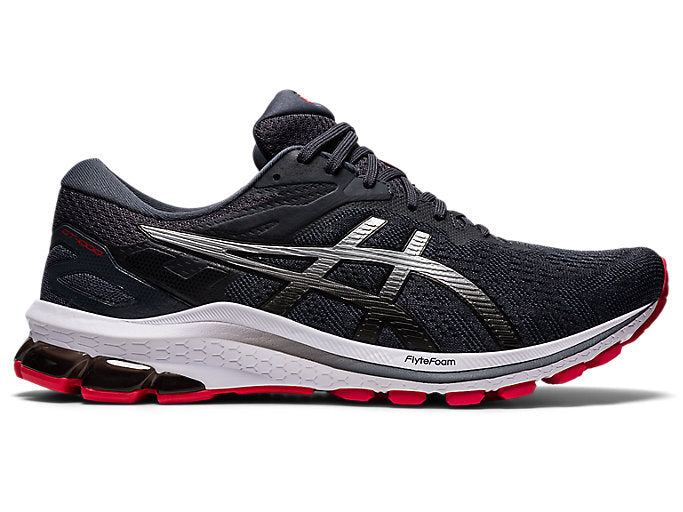Men's Asics GT-1000 10, Carrier Grey/Pure Silver, 10.5 D Medium