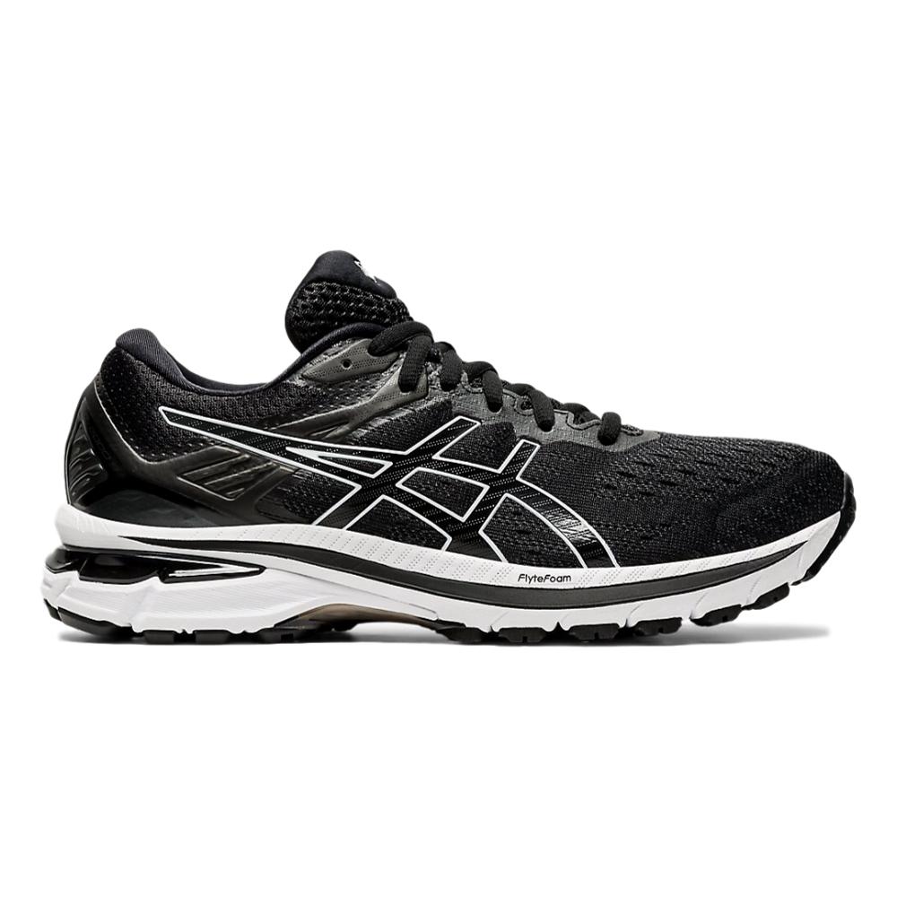 Women's Asics GT-2000 9, Black/White, 11 B Medium