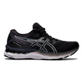 Women's Asics Gel-Nimbus 23, Black/White, 10 B Medium