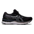 Women's Asics Gel-Nimbus 23, Black/White, 8 D Wide