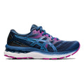 Women's Asics Gel-Nimbus 23, Grand Shark/Digital Aqua, 9.5 B Medium