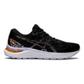Women's Asics Gel-Cumulus 23, Black/Sun Peach, 10 D Wide
