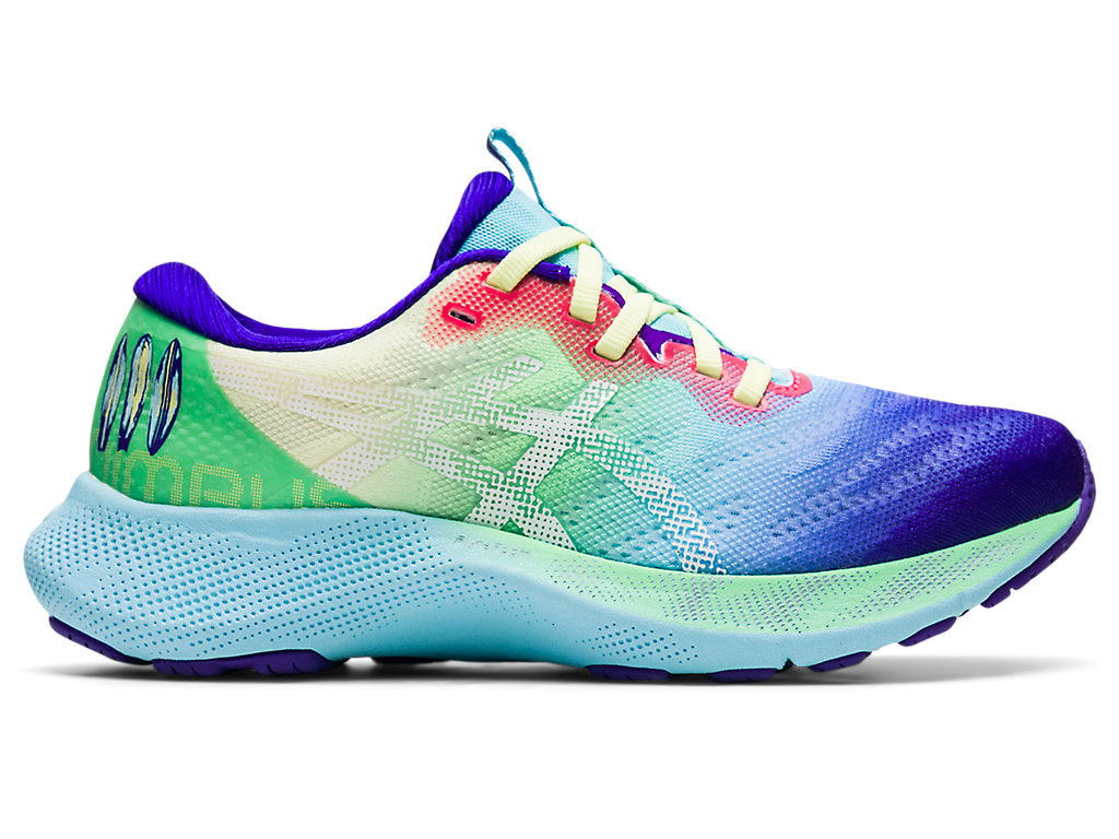 Women's Asics Gel-Nimbus Lite 2 LAM, Royal AZEL/White, 7 B Medium