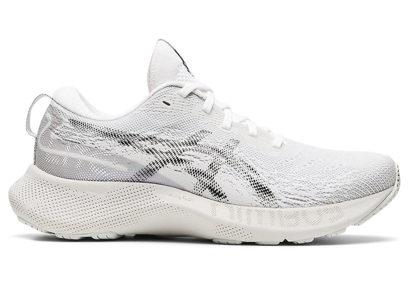 Women's Asics Gel-Nimbus Lite 3, White/Black, 8.5 B Medium