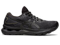 Women's Asics Gel-Nimbus 24, Black/Black, 7 B Medium