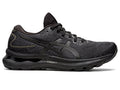 Women's Asics Gel-Nimbus 24, Black/Black, 12 D Wide