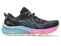 Women's Asics Gel-Trabuco 11, Black/Gris Blue, 11 B Medium