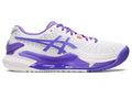 Women's Asics Gel-Resolution 9, White/Amethyst, 7 B Medium