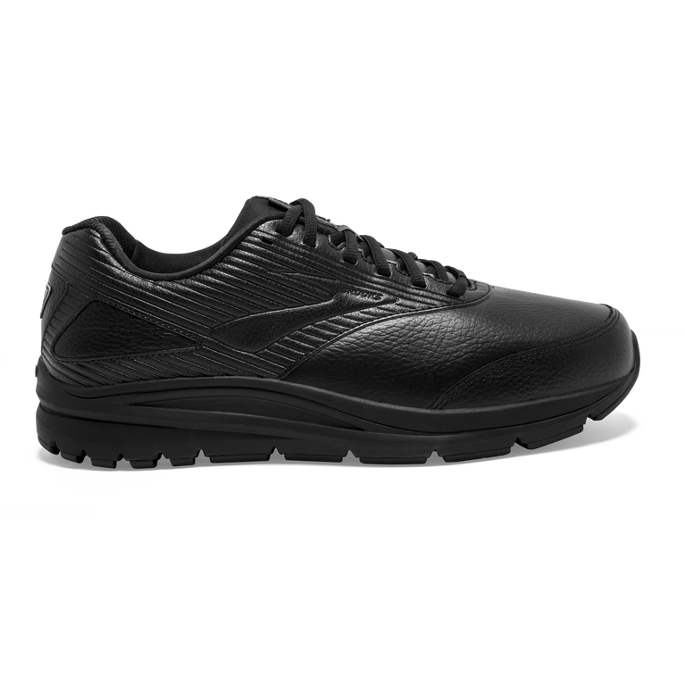 Men's Brooks Addiction Walker 2, Black/Black, 8 2E Wide