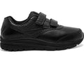 Men's Brooks Addiction Walker V-Strap 2, Black/Black, 8.5 2E Wide