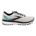 Men's Brooks Ghost 13, Grey/Black/Capri, 9.5 D Medium