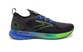 Men's Brooks Levitate Stealthfit 5, Ebony/Gecko/Dazzling Blue, 9.5 D Medium